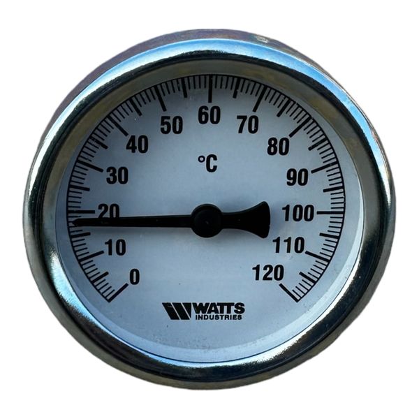 Біметалевий термометр для автоклава КА09 фото