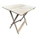 Складний дерев’янний стіл МБ13 фото 4