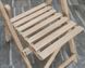 Раскладной дубовый стульчик со спинкой Троян МБ11-2 фото 7
