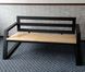 Комплект Троян лофт Z: 2 кресла и диван-скамья 18481 фото 9